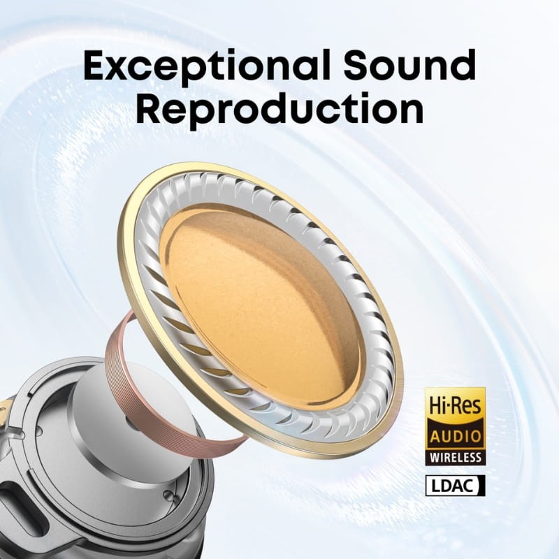 Soundcore Liberty 5 ANC Azul - som Hi-Fi