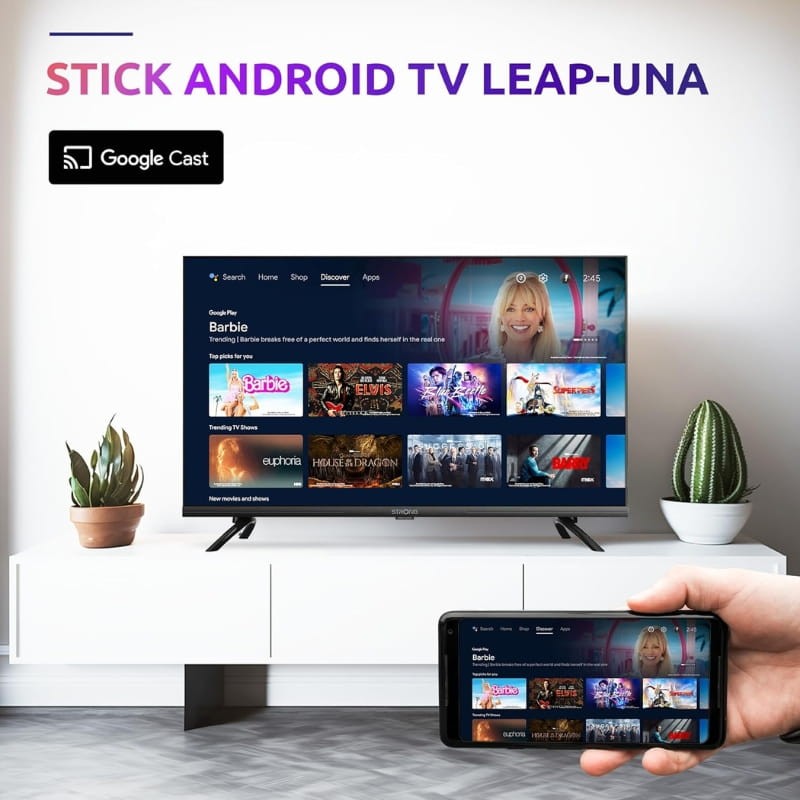 Strong Leap Una 1GB/8GB Android 11 - función Google Cast
