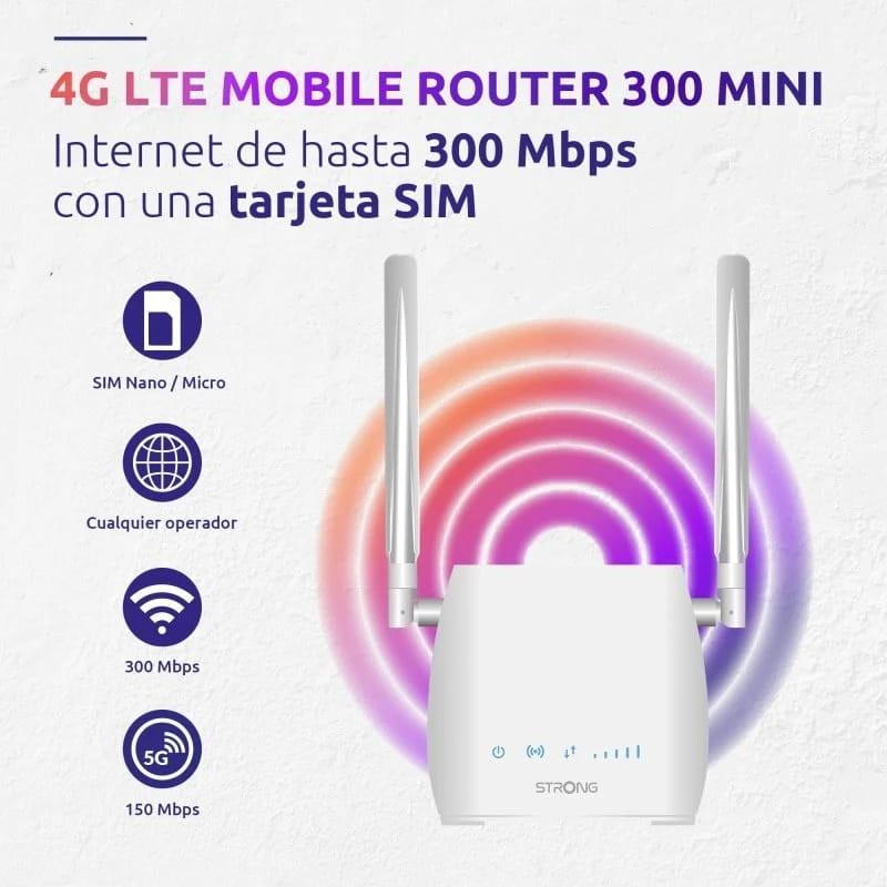 Strong Router 4G LTE 300 Mini - velocidad de conexión