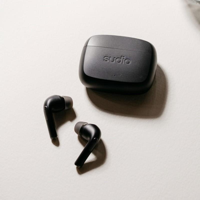 Sudio N2 Pro ANC Noir - Ecouteurs Bluetooth - casque et étui