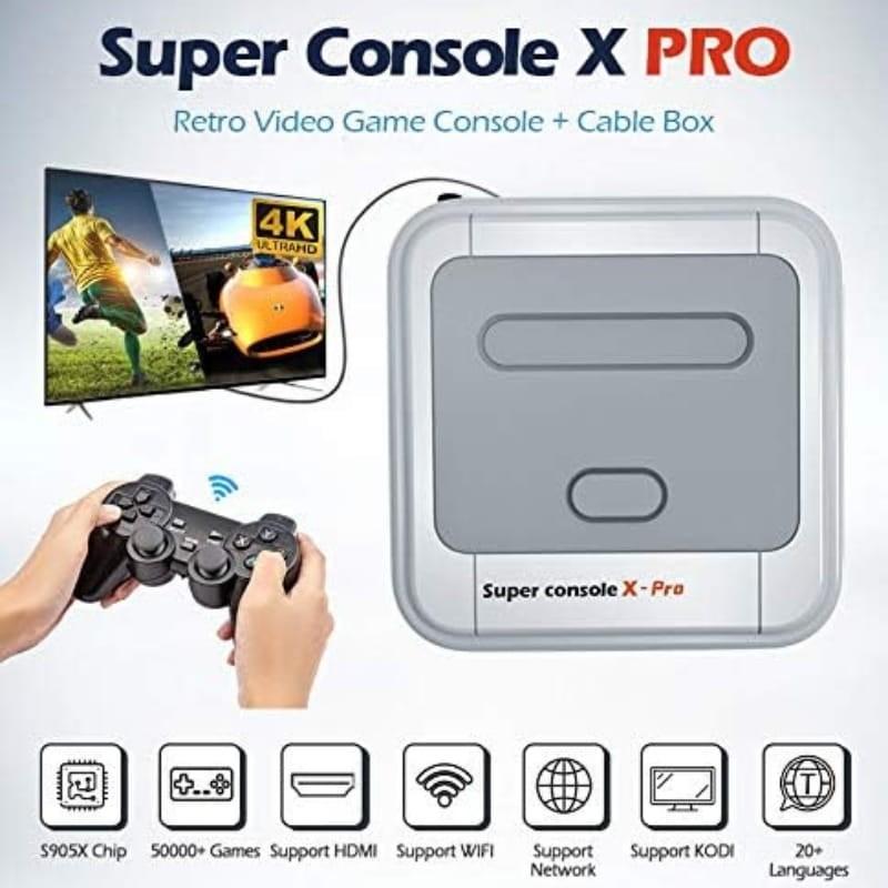 Super Console X Pro 1Go/8Go Dual OS  - principales fonctions