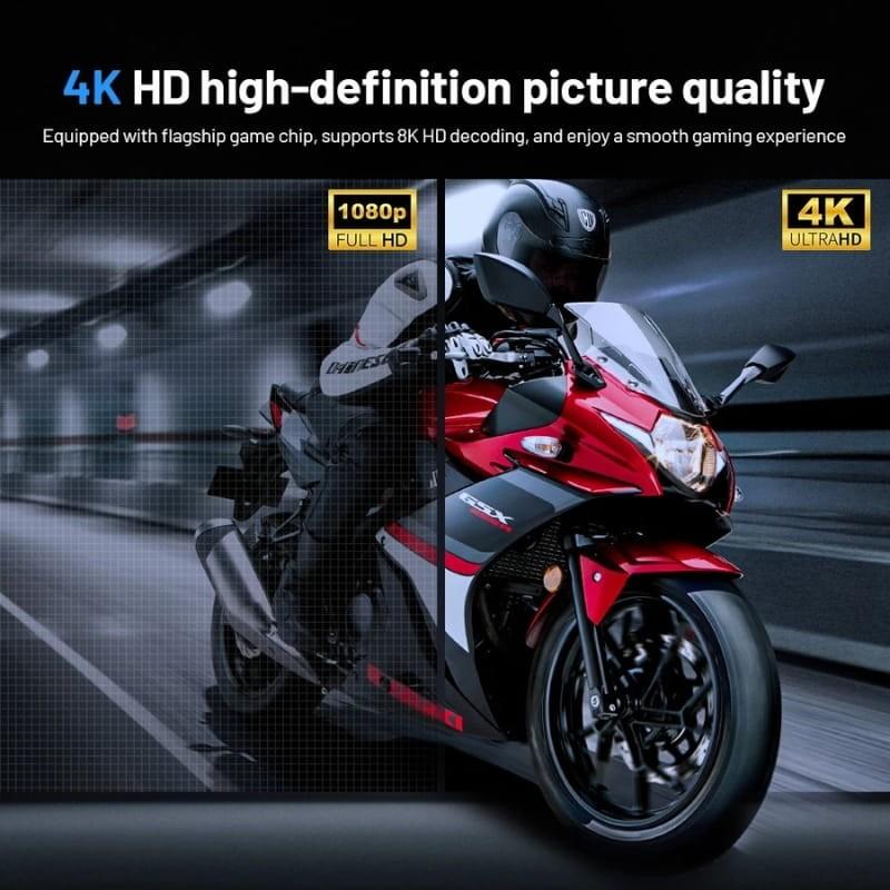 Super Console X4 Plus 4Go/32Go Triple OS - résolution de la sortie vidéo