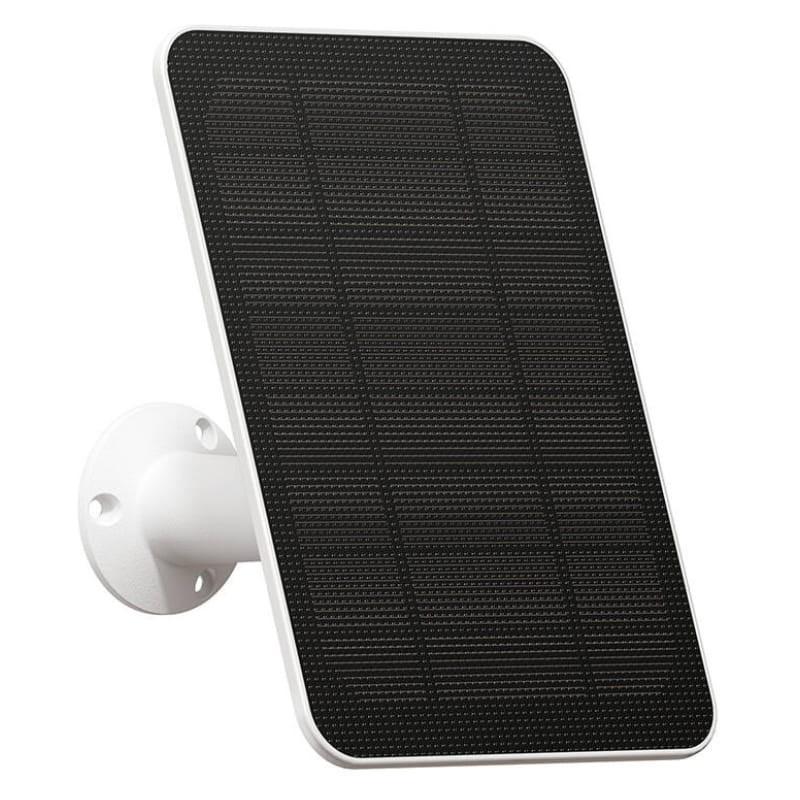 SwitchBot Solar Panel for Outdoor Spotlight Cam Blanc - Panneau solaire pour caméras de surveillance - Vue à 45 degrés