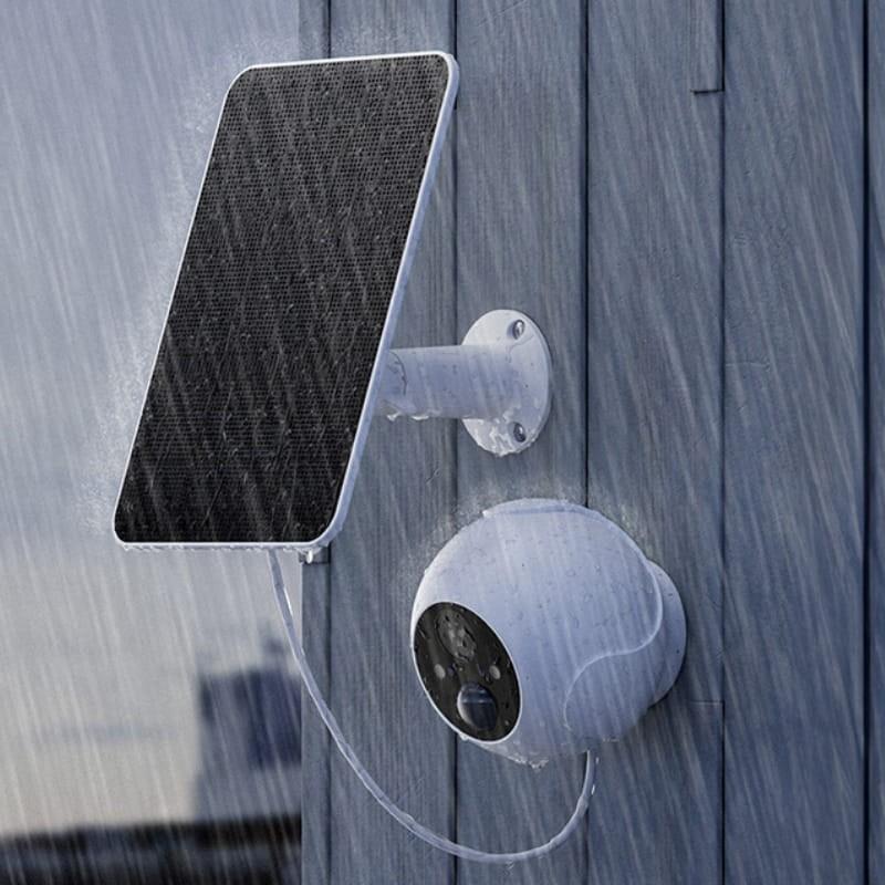 SwitchBot Solar Panel for Outdoor Spotlight Cam Blanc - Panneau solaire pour caméras de surveillance - Résistance IP55