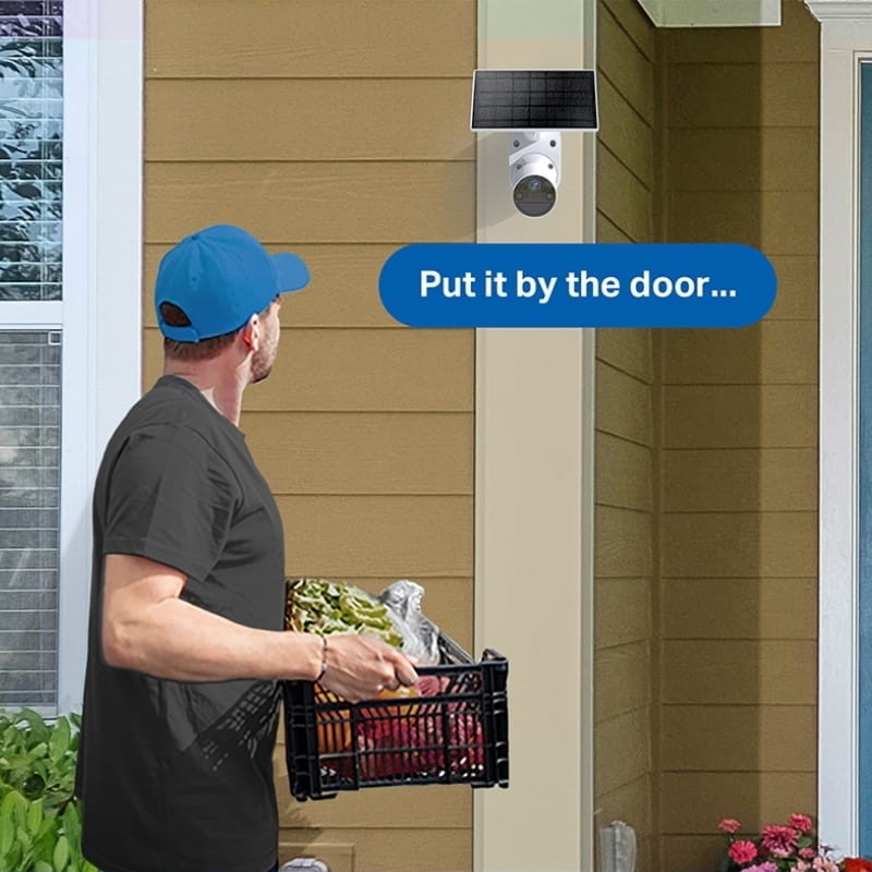 TP-Link TC82 KIT 3 MP/2K IP65 WiFi Solaire - audio bidirectionnel