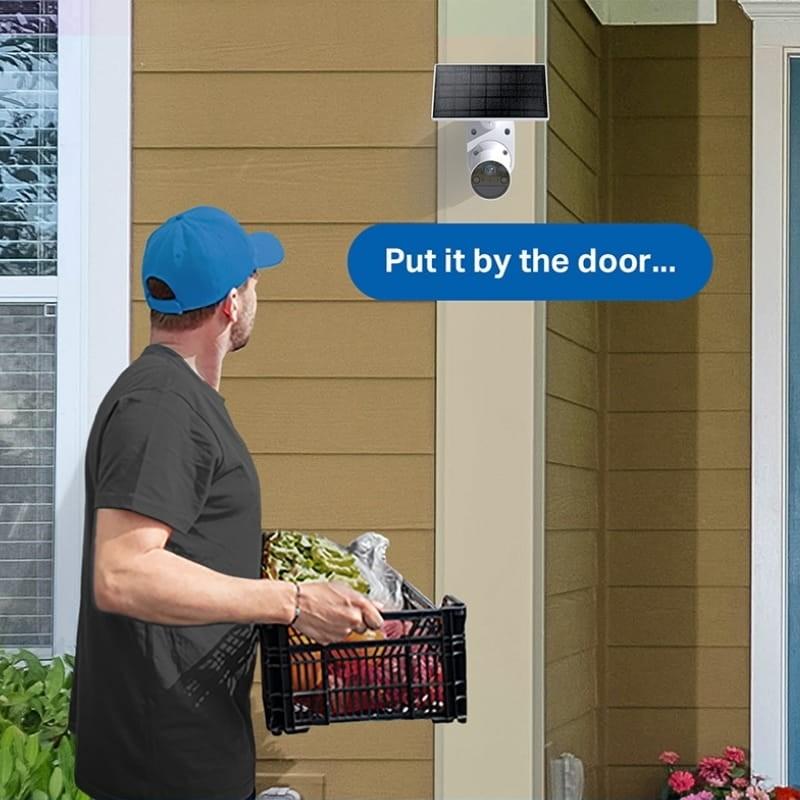 TP-Link TC82 KIT 3 MP/2K IP65 WiFi Solaire - audio bidirectionnel