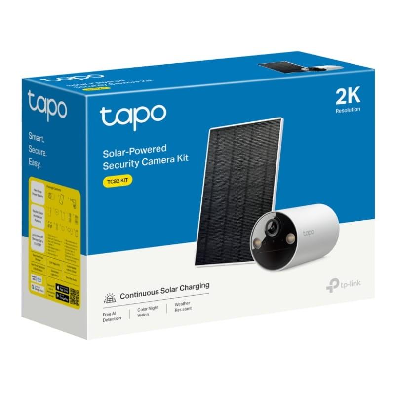 TP-Link TC82 KIT 3 MP/2K IP65 WiFi Solaire - l'emballage