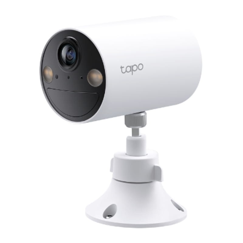 TP-Link Tapo TC82 3 MP/2K IP65 WiFi Blanc - Vue à 45 degrés