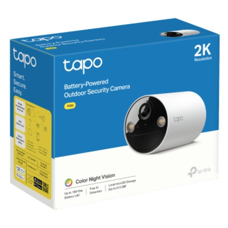 TP-Link Tapo TC82 3 MP/2K IP65 WiFi Blanc - emballage