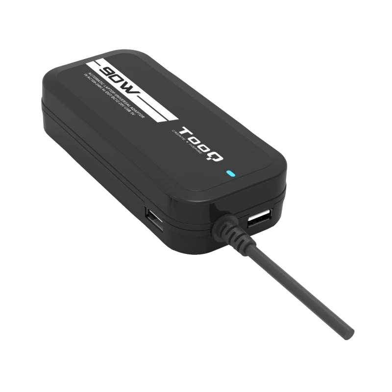 TooQ - TQLC-90BS02AT Interior Negro cargador de dispositivo móvil