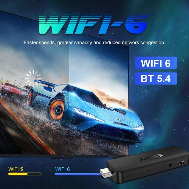 TVR3+ RK3518 2Go/16Go Android 14 - Connectivité WiFi 6