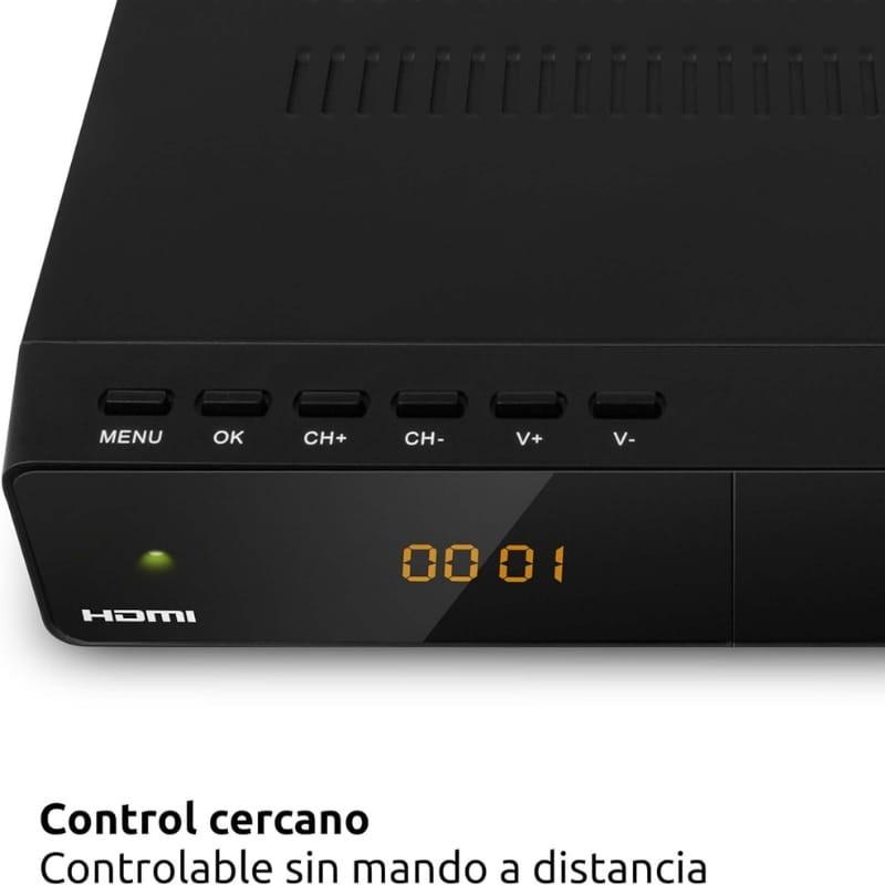 TechniSat HD-S 261 DVB-S2 - Receptor Satélite - controles integrados