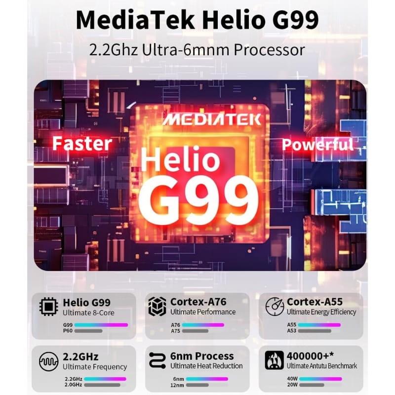 Teclast Artpad Pro 12,7 Pulgadas 8GB/256GB WiFi + 4G Gris - procesador integrado