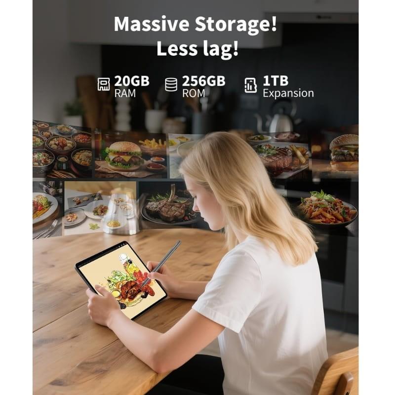 Teclast Artpad Pro 12,7 Pulgadas 8GB/256GB WiFi + 4G Gris - capacidad de memoria