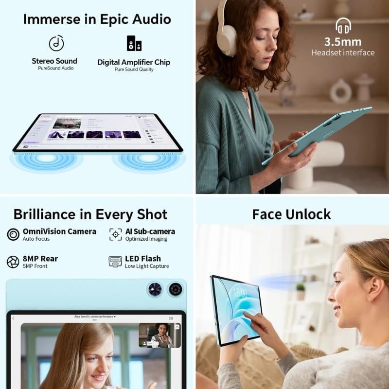 Teclast P50 Case 11 4Go/128Go WiFi - système audio