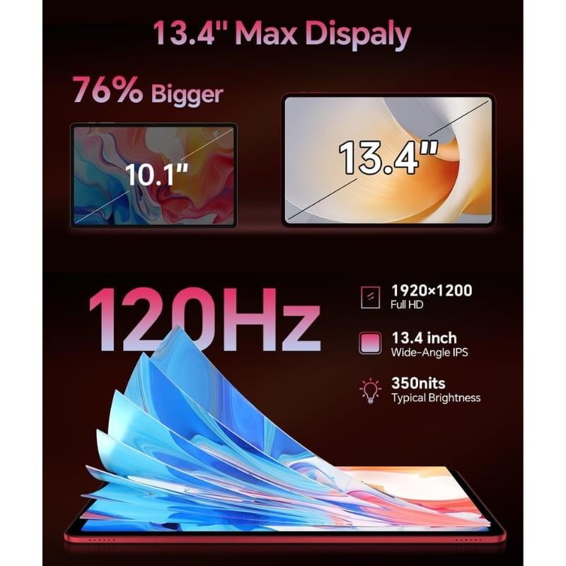 Teclast T65 Plus 13,4 polegadas 8GB/256GB WiFi + 4G Vermelho - características do ecrã