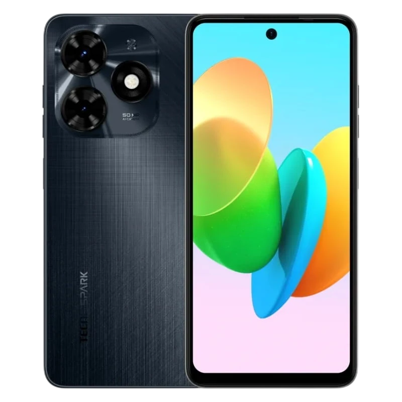 Tecno Spark 20C 8GB/128GB Negro - Teléfono Móvil