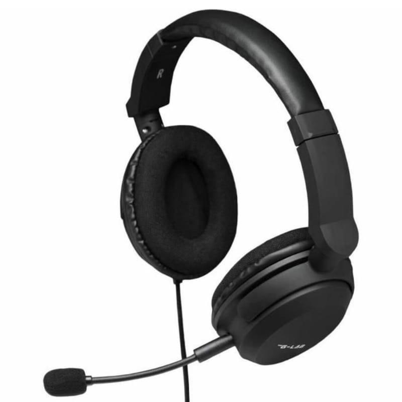 The G-Lab Korp Carbon Negro - Auriculares Gaming - vista lateral