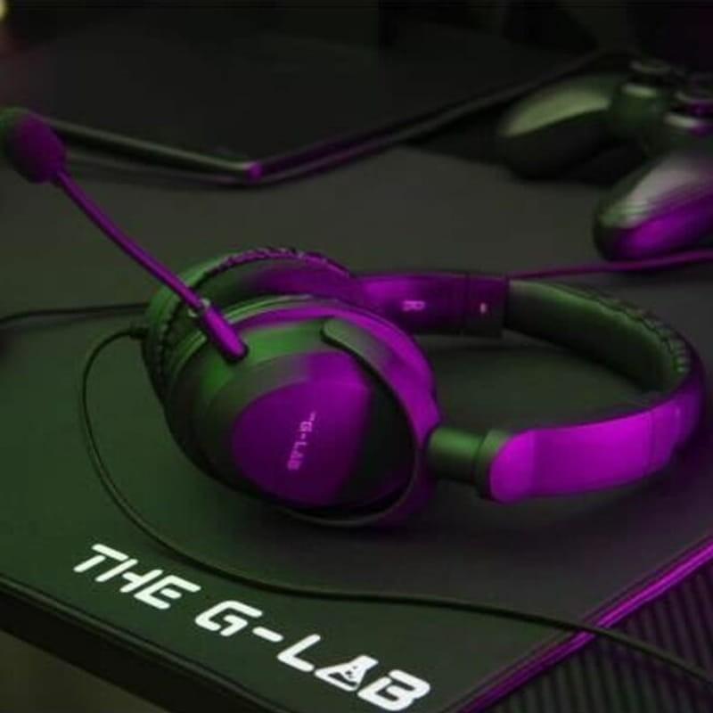 The G-Lab Korp Carbon Negro - Auriculares Gaming - diseño gaming