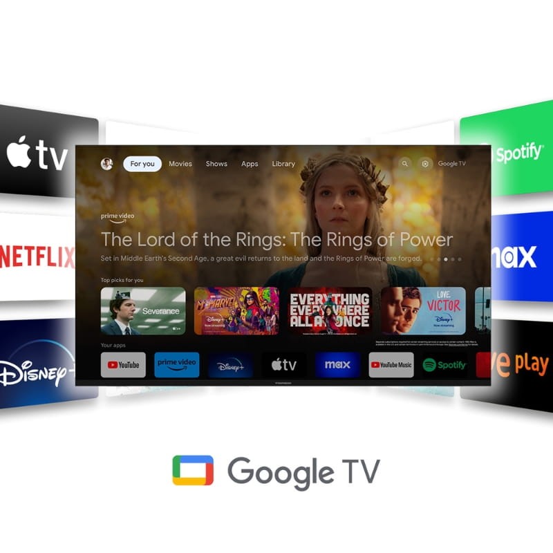 Thomson 240G 2Go/8Go 4K UHD Android 12 - système d'exploitation