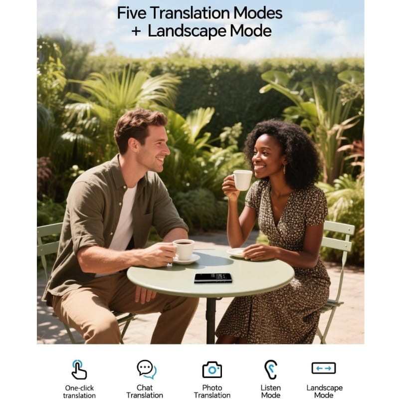 Timekettle T1 Versão 2025 Cinzento - Tradutor Portátil - modos de tradução