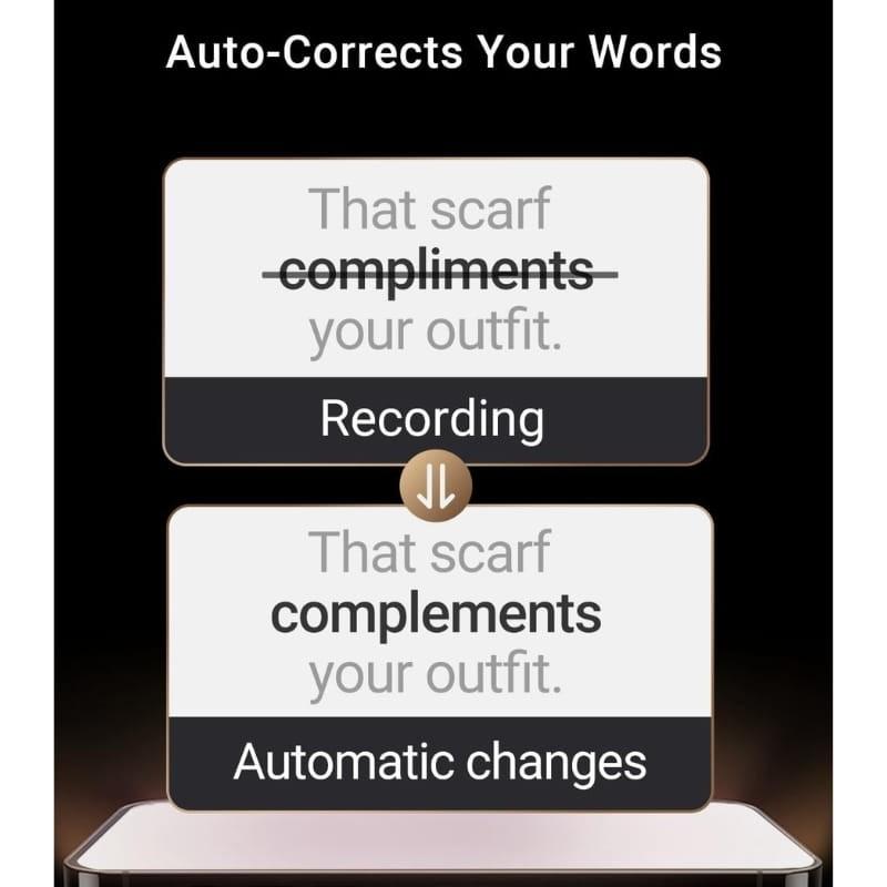 Timekettle W4 IA Azul - correção automática