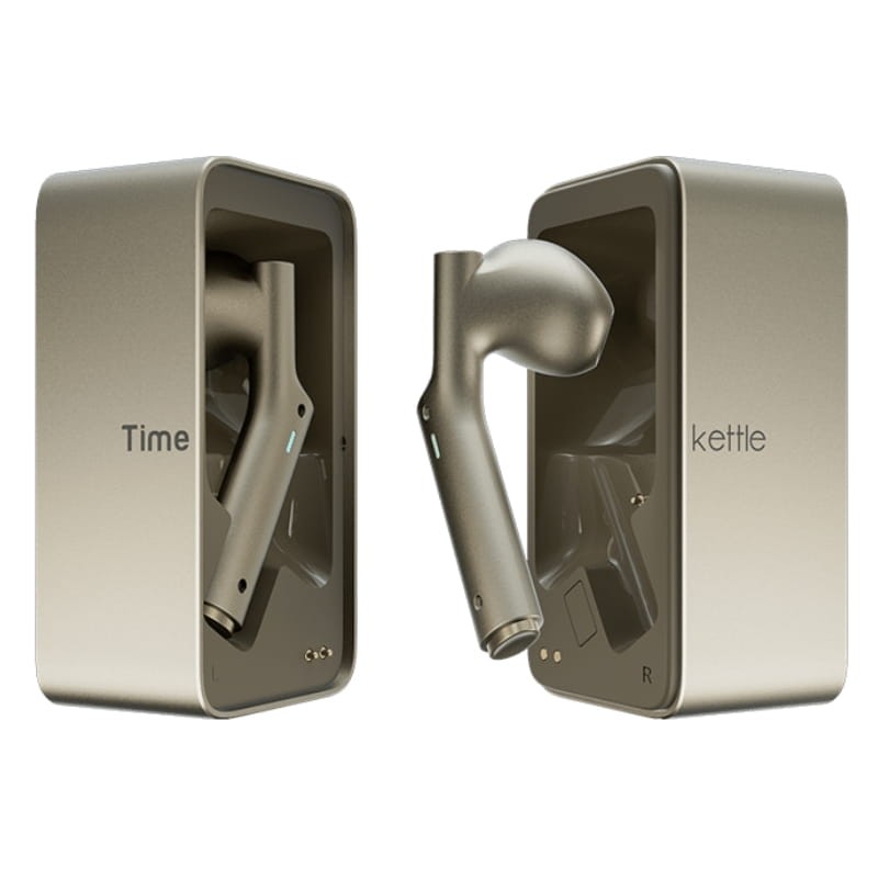 Timekettle W4 IA Ouro - auscultadores e estojo