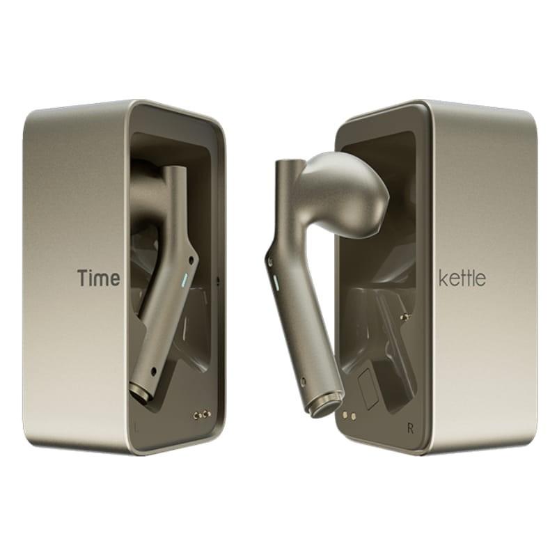 Timekettle W4 IA Ouro - auscultadores e estojo