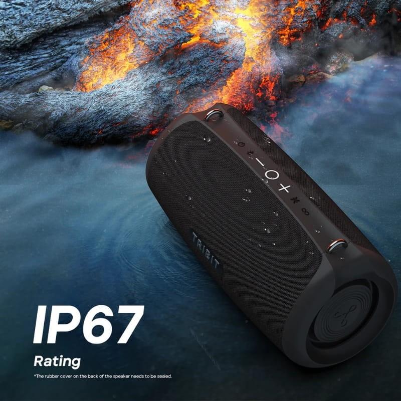 Tribit StormBox Lava 80W Preto - resistencia IP67