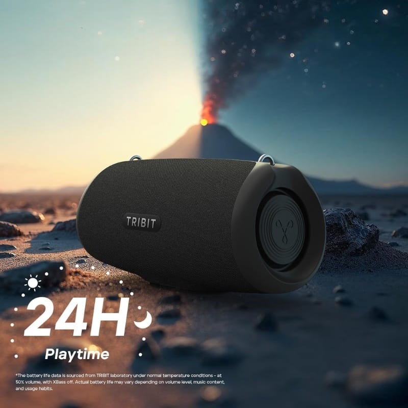 Tribit StormBox Lava 80W - autonomía de la batería