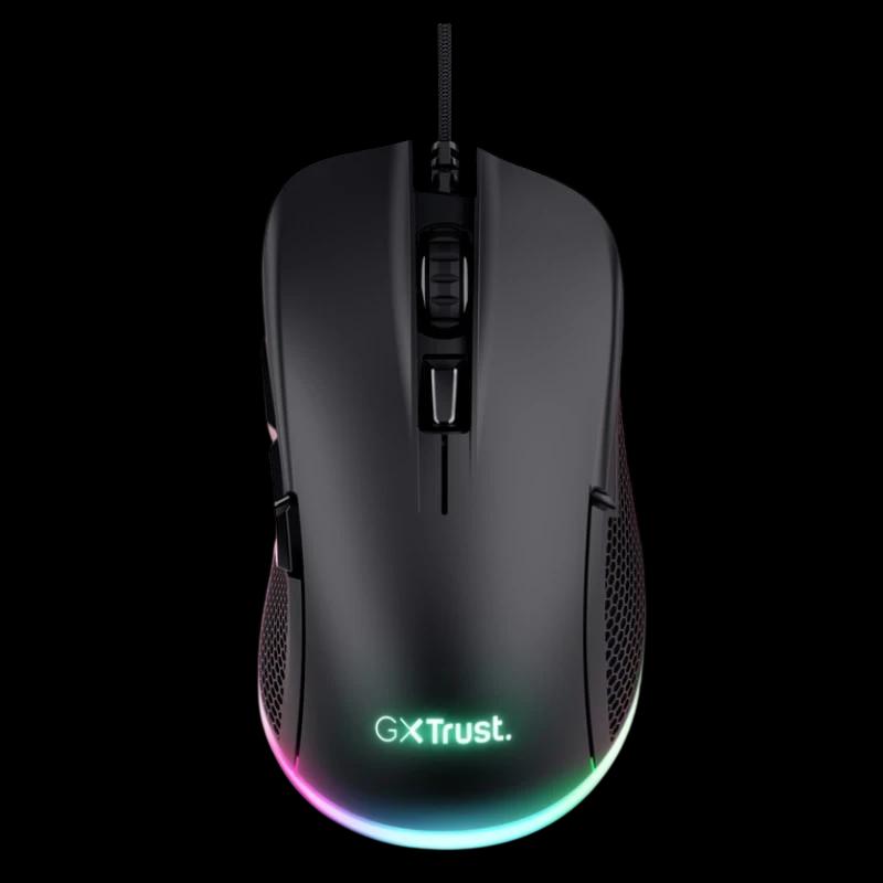 Trust GXT 922 YBAR RGB 7200 DPI Negro - Ratón Gaming