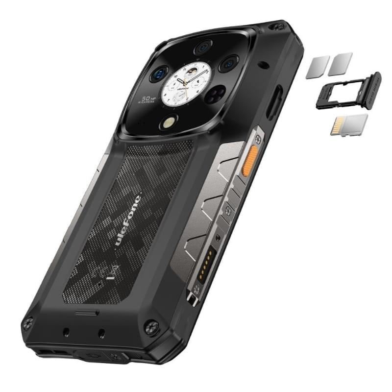 Ulefone Armor 28 Pro 5G 16Go/512Go Noir Robuste - Emplacement de la carte SIM