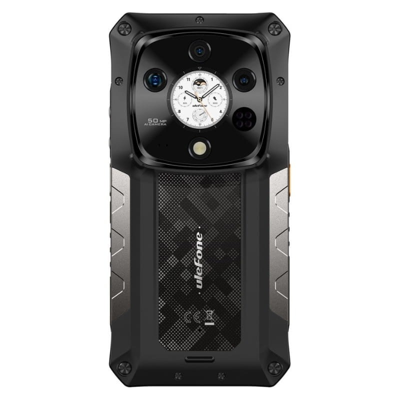 Ulefone Armor 28 Pro 5G 16Go/512Go Noir Robuste - vue arrière