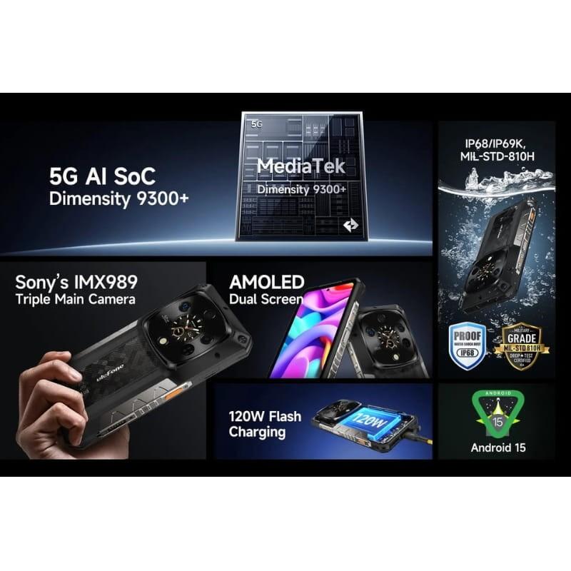 Ulefone Armor 28 Ultra Thermal Version 5G 16GB/1TB - funciones principales