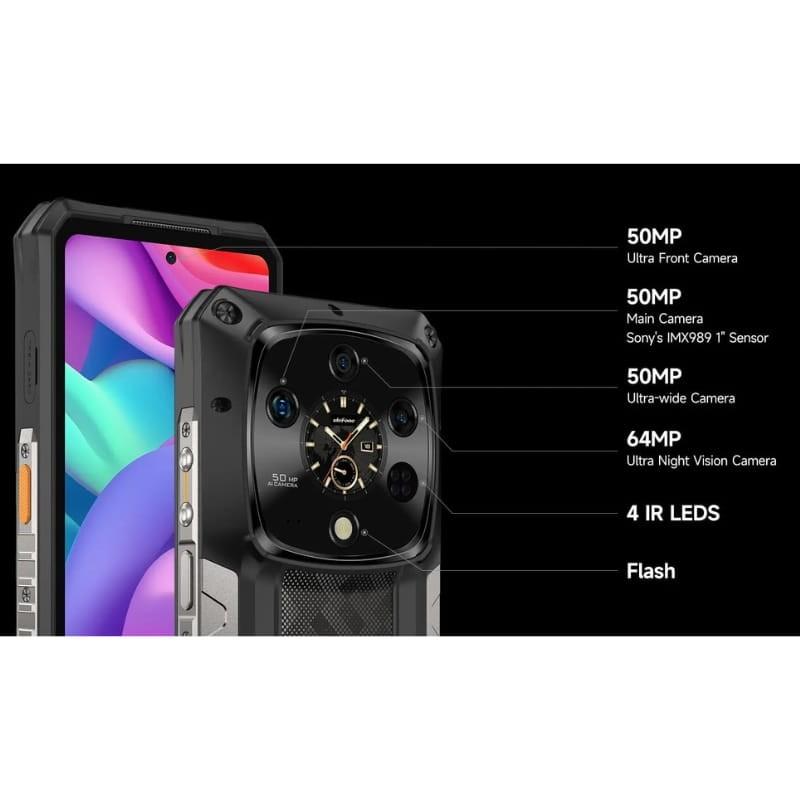 Ulefone Armor 28 Ultra 5G 16GB/1TB Negro - sistema de cámaras