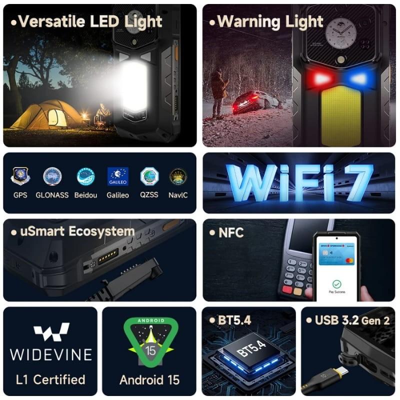 Ulefone Armor 29 Ultra 5G 16GB/1TB - funciones adicionales