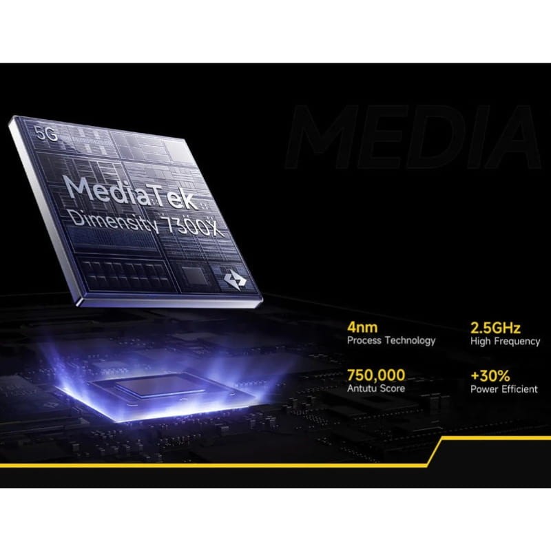 Ulefone Armor 30 Pro 5G 16Go/512Go Noir - processeur