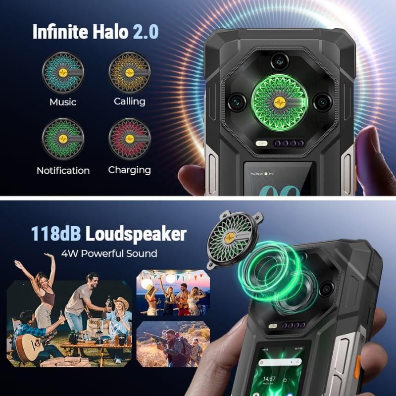 Ulefone Armor 33 12GB/512GB Rugged - altavoz potente