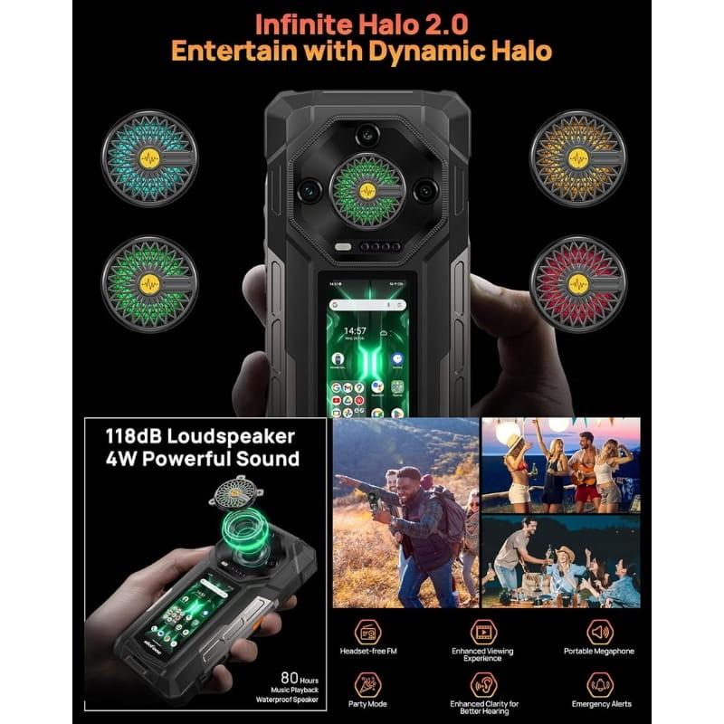 Ulefone Armor 33 Pro 5G 16GB/512GB Rugged - iluminación RGB