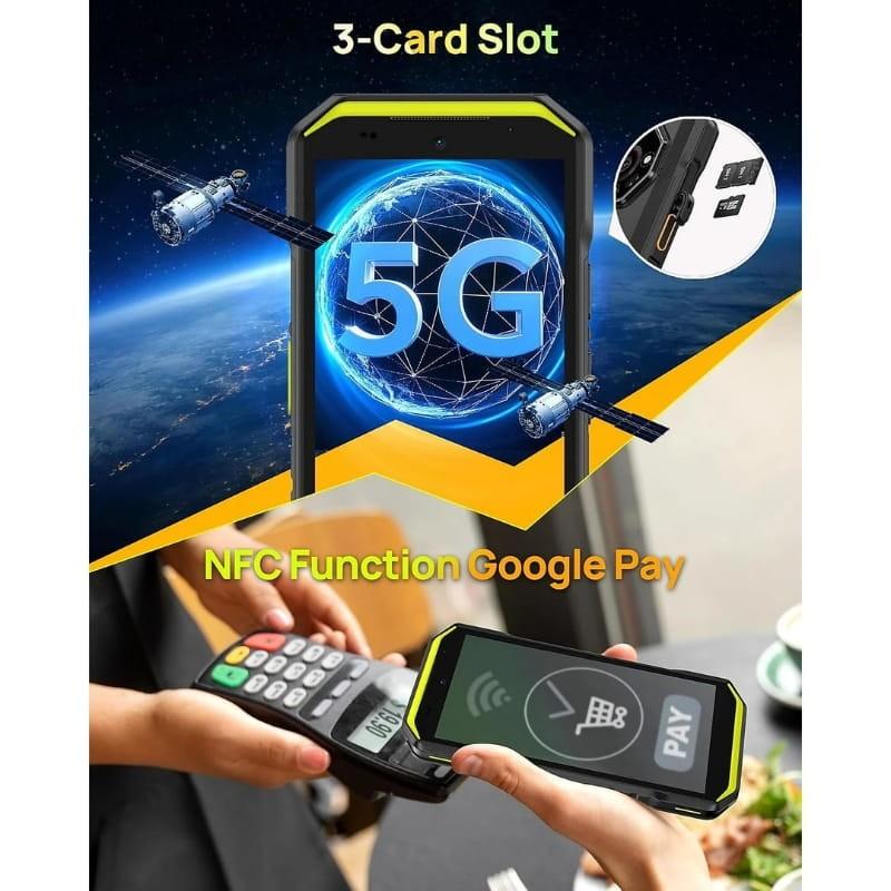 Ulefone Armor X32 Pro 5G 8GB/256GB Naranja Rugged - conectividad 5G