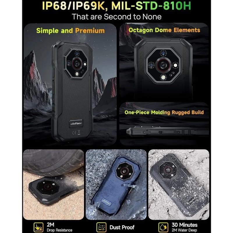 Ulefone Armor X32 Pro 5G 8GB/256GB Naranja Rugged - diseño resistente