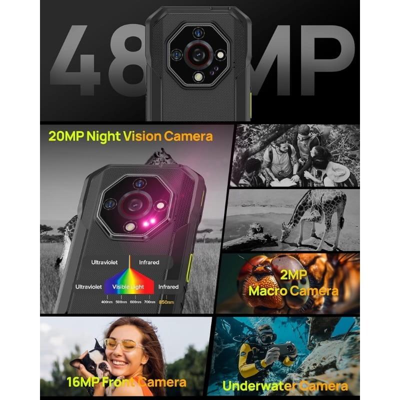 Ulefone Armor X32 6GB/128GB Negro Rugged - sistema de cámaras