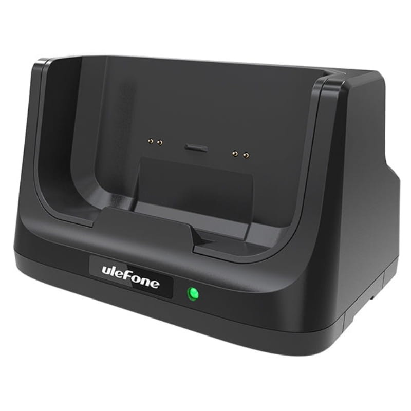Ulefone Desk Charging Dock 10W para Armor Pad 4 Series - vista a 45 graus