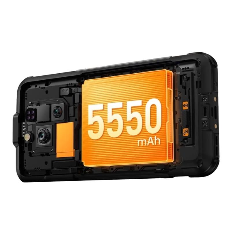Ulefone Rugone Xever 7 5G 12Go/512Go Noir Robuste - capacité de la batterie