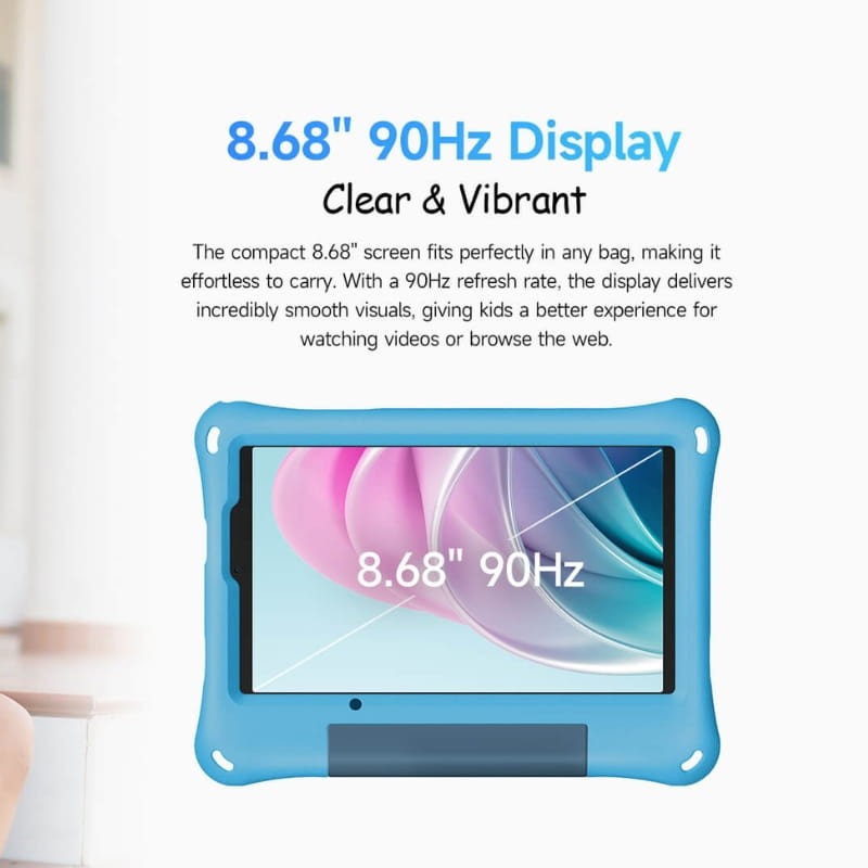 Ulefone Tab A9 Pro Kids 8,68 4GB/128GB WiFi + 4G Azul - características de la pantalla