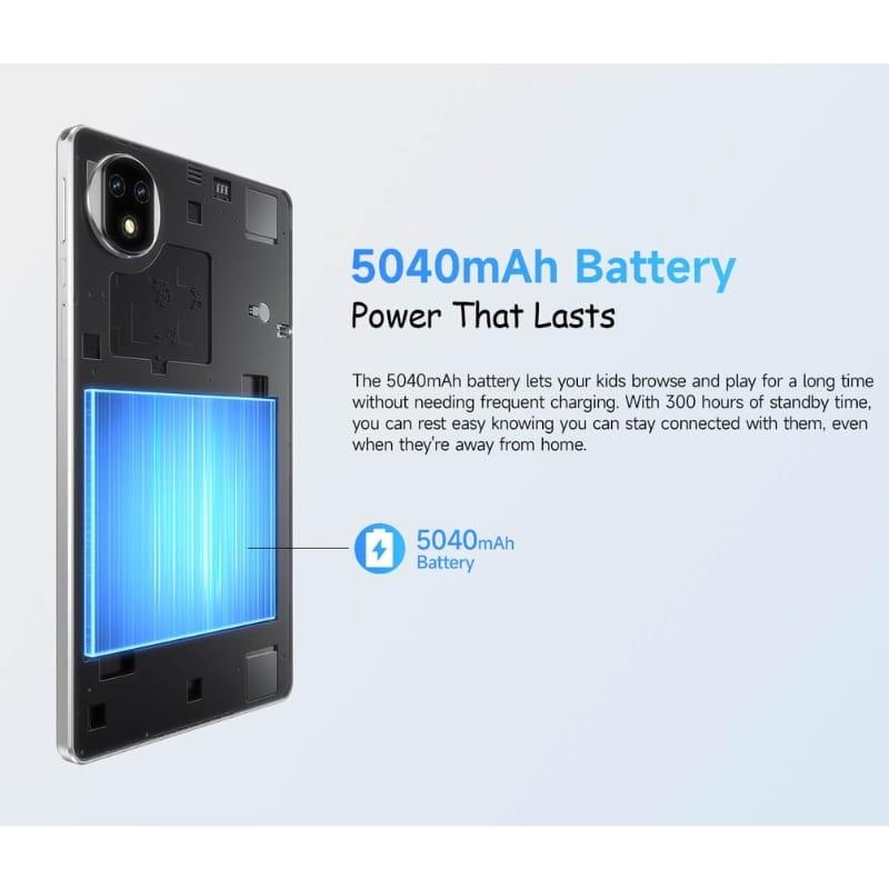 Ulefone Tab A9 Pro Kids 8,68 4GB/128GB WiFi + 4G Azul - capacidad de la batería