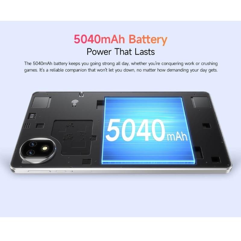 Ulefone Tab A9 Pro 8,68 4GB/128GB WiFi + 4G Azul - capacidad de la batería