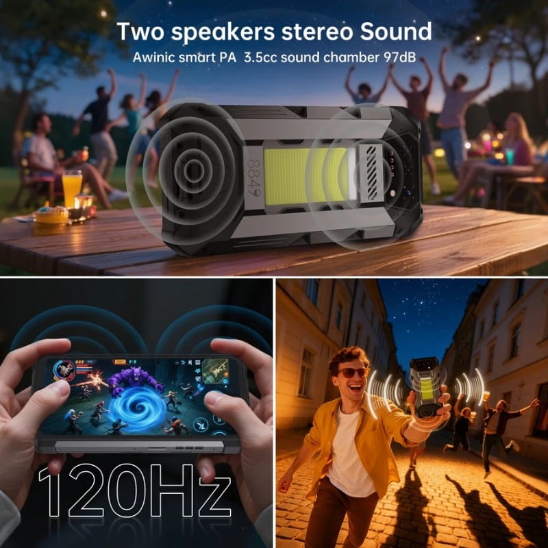 Unihertz 8849 Hike 12GB/512GB Rugged - funciones adicionales