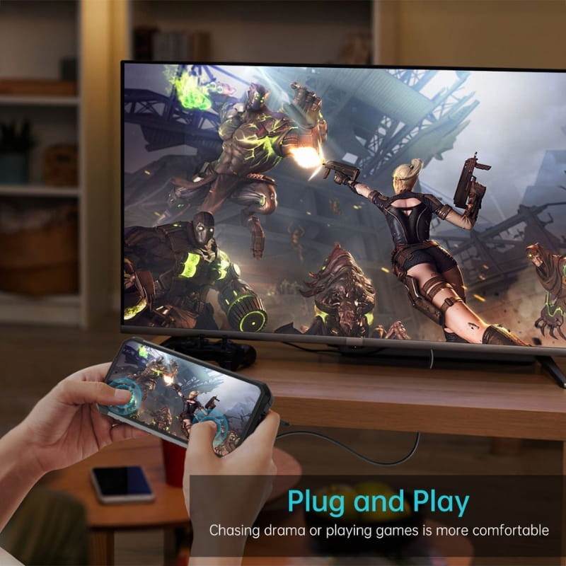 Unihertz 8849 Shark 3 5G 16GB/512GB Negro - salida de vídeo DP