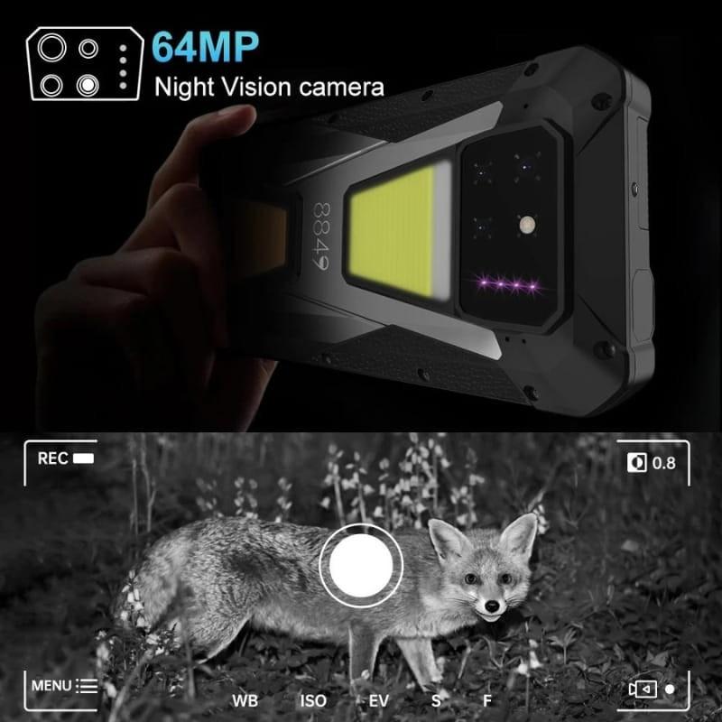 Unihertz 8849 Shark 5G 12GB/256GB Negro - Teléfono Móvil Rugged - cámara nocturna